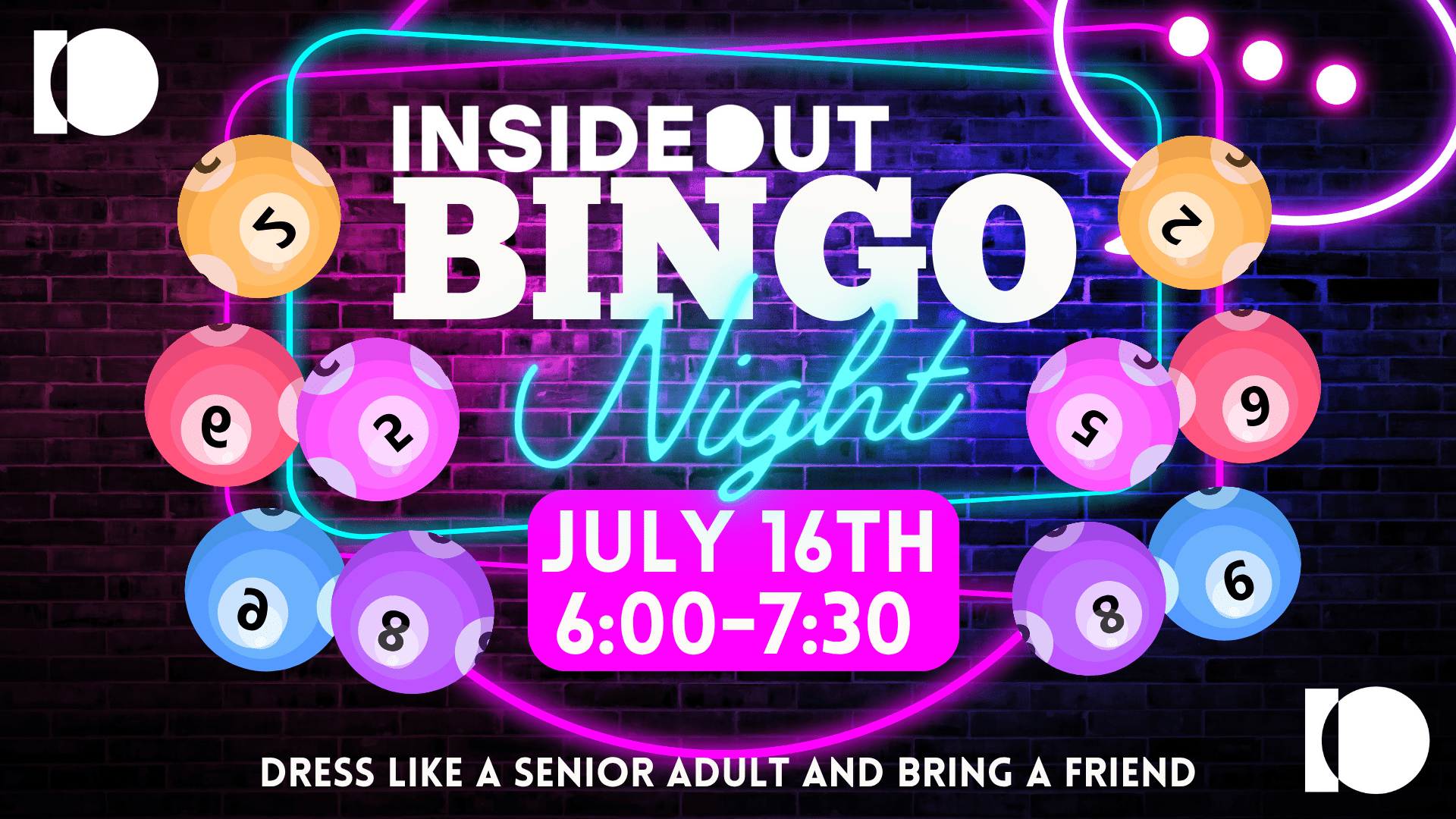 Insideout Bingo Night